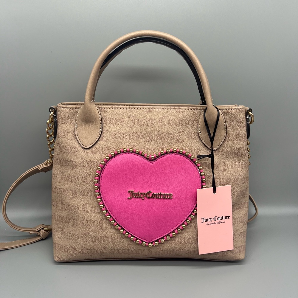Juicy couture love never dies tote crossbody purse